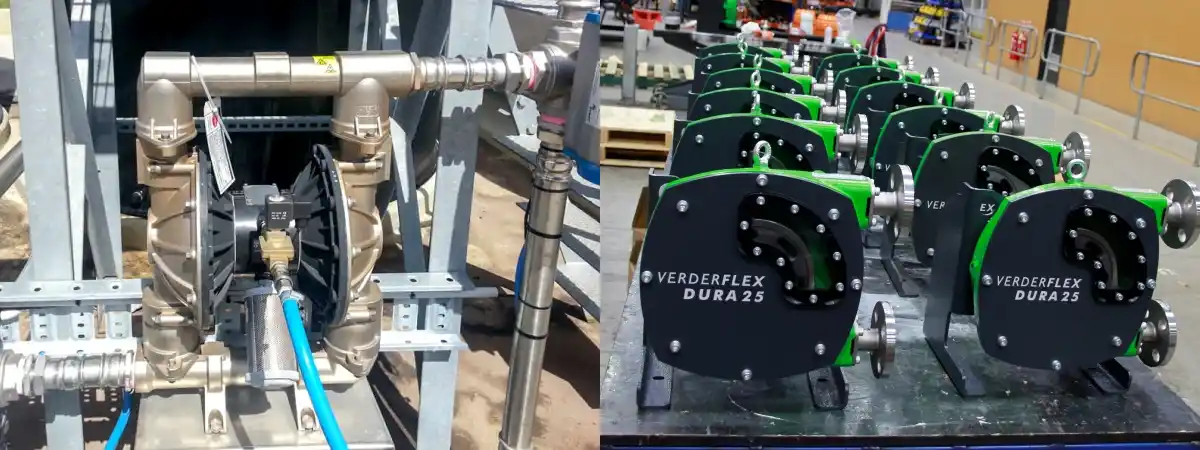 The advantages and disadvantages of diaphragm pumps and peristaltic hose pumps